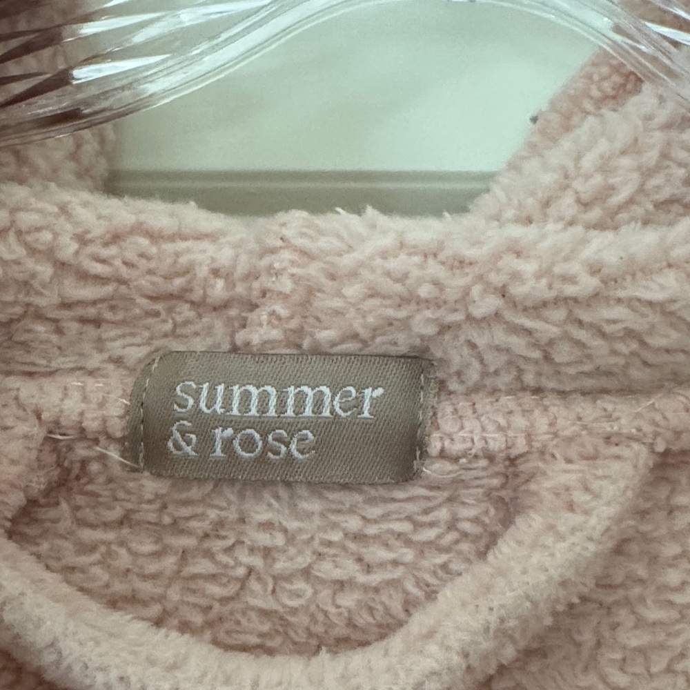Summer & Rose Pink Plush Robe - Picture 4 of 7